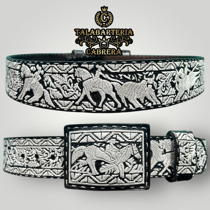 Cinto Piteado 7 suertes charras