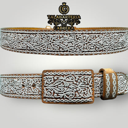 Cinto Piteado Rameado con cadenas