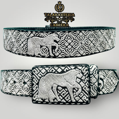 Cinto Piteado Igriegas con caballos