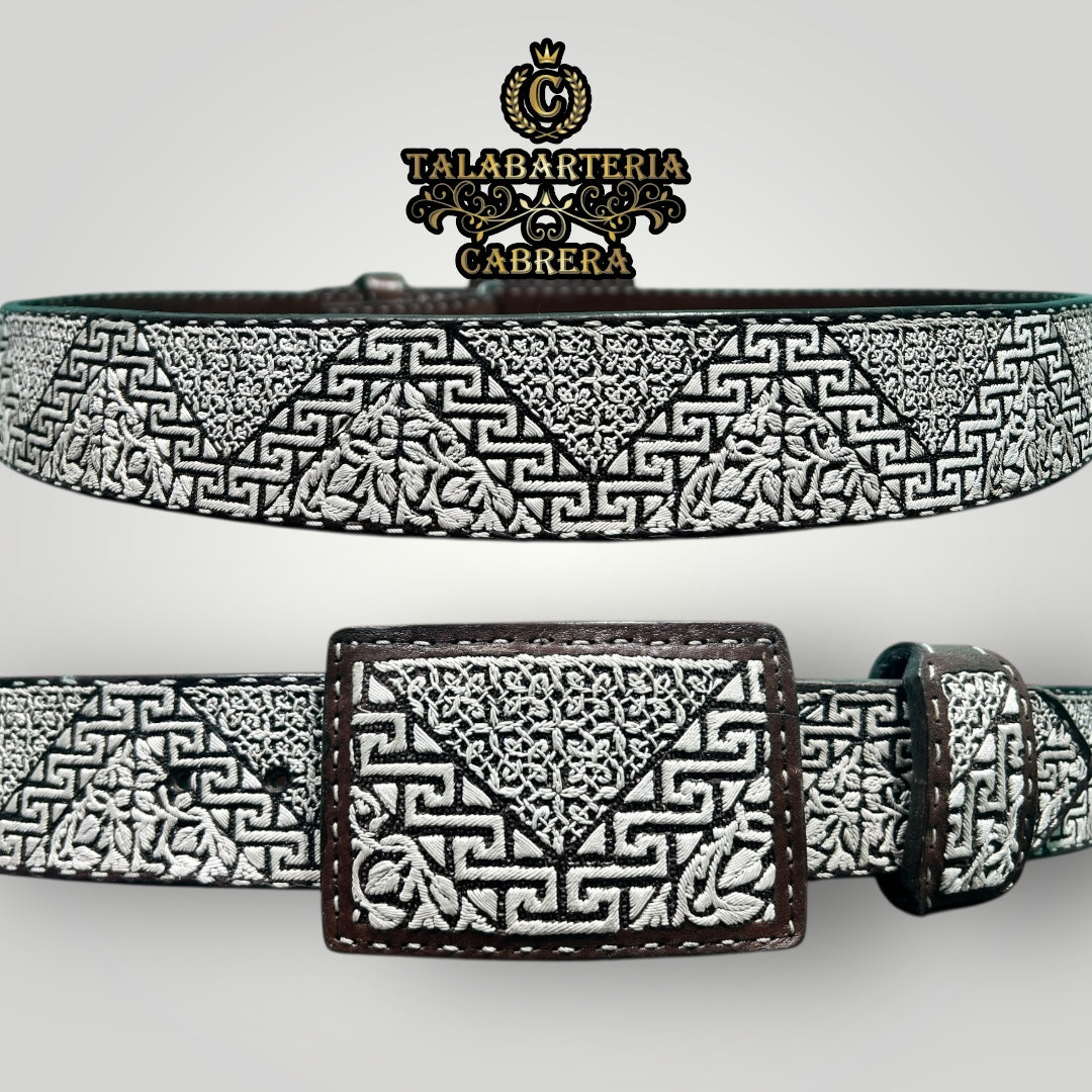 Cinturón piteado de Grecas cadeneado