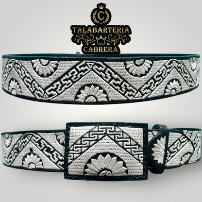 Cinto piteado Pirámides con soles