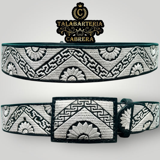 Cinto piteado Pirámides con soles