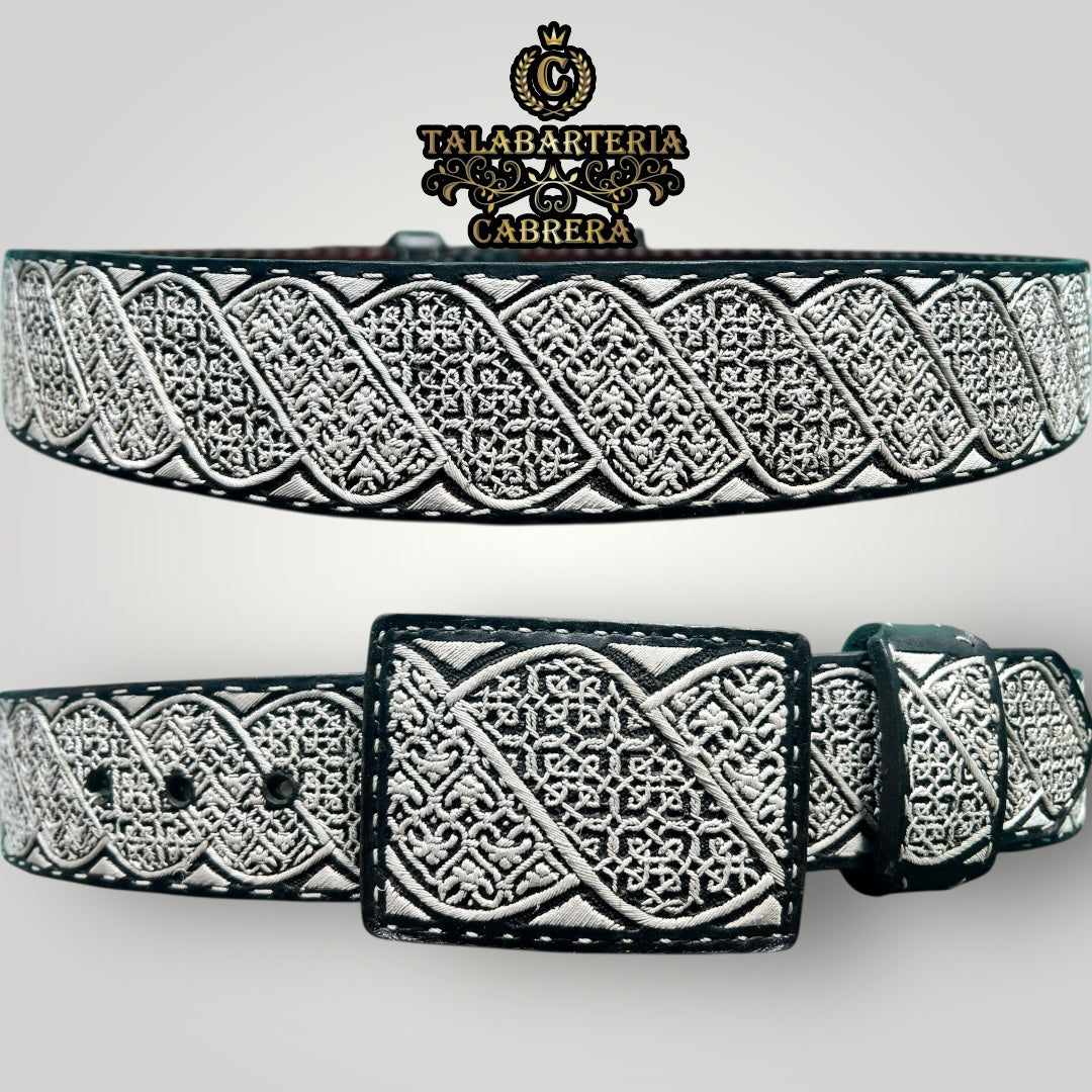 Cinturón Piteado, Diseño Cadenas Zigzag