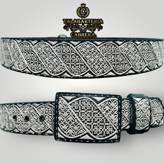 Cinturón Piteado, Diseño Cadenas Zigzag