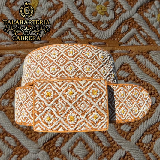 Cinturón Piteado Diseño Espejo