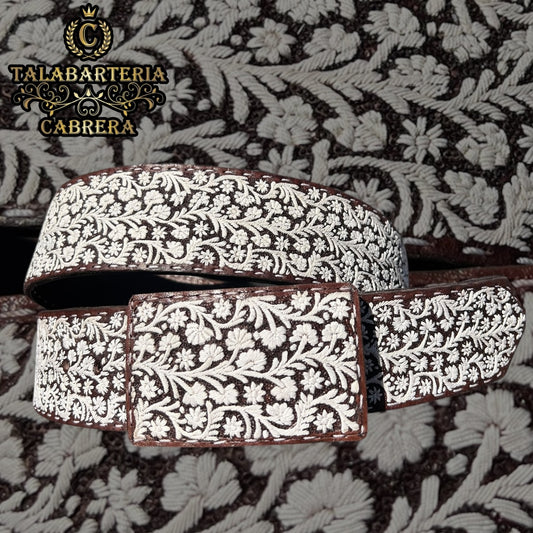 Cinturón Piteado Diseño Cilantro