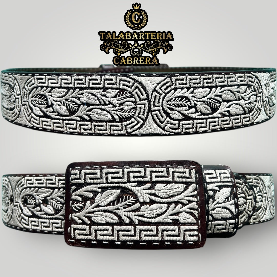 Cinto Piteado de Ramas con Grecas