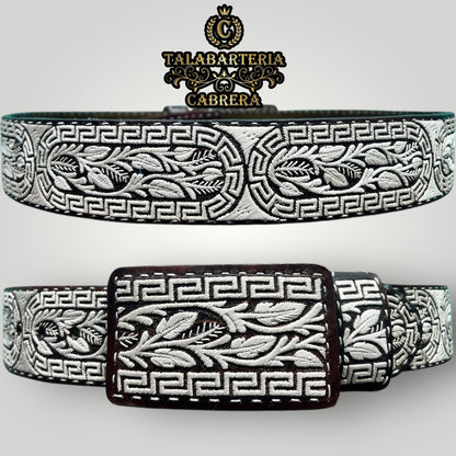 Cinto Piteado de Ramas con Grecas