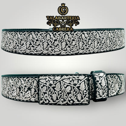 Cinto piteado Rameado con hojas