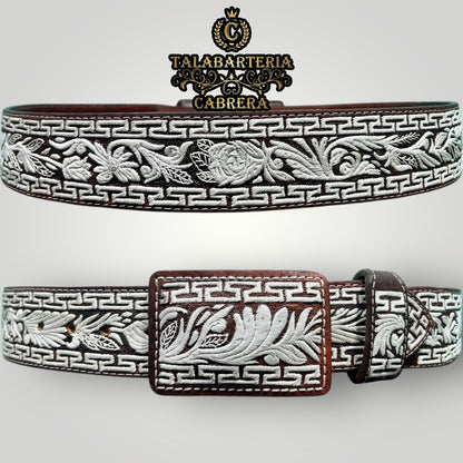 Cinto Piteado de Ramas con Grecas