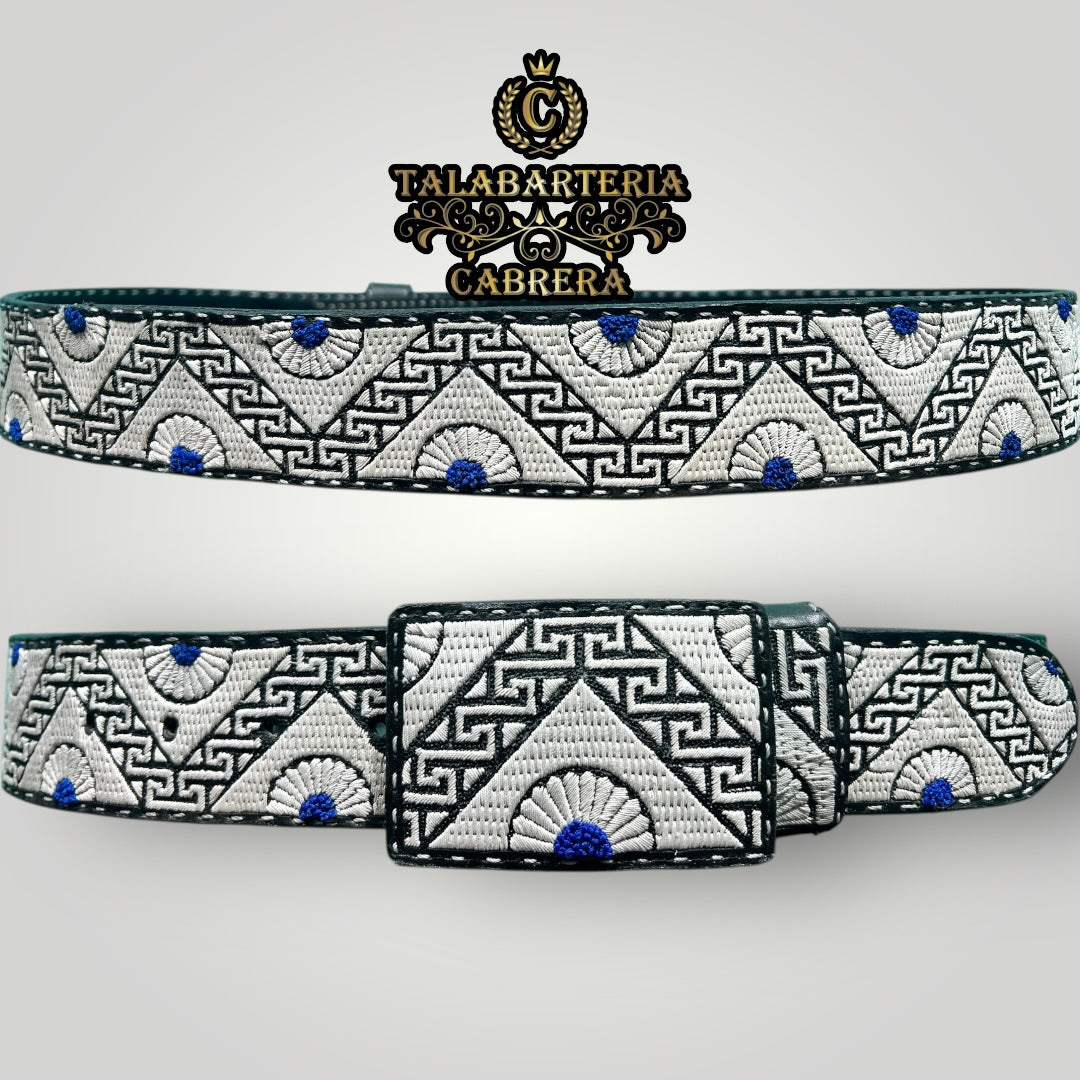 Cinto piteado Pirámides con soles