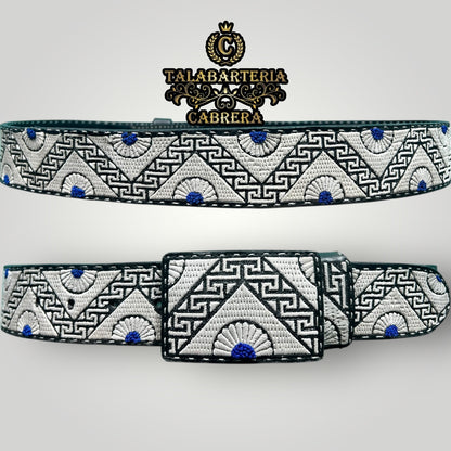 Cinto piteado Pirámides con soles