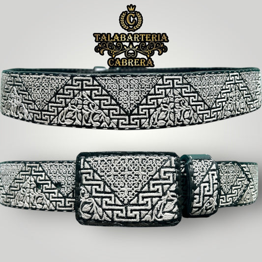 Cinturón piteado de Grecas cadeneado