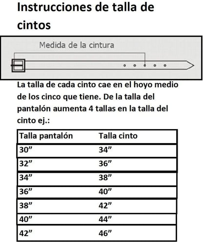 Cinto de Pita Diseño 3 Cadenas